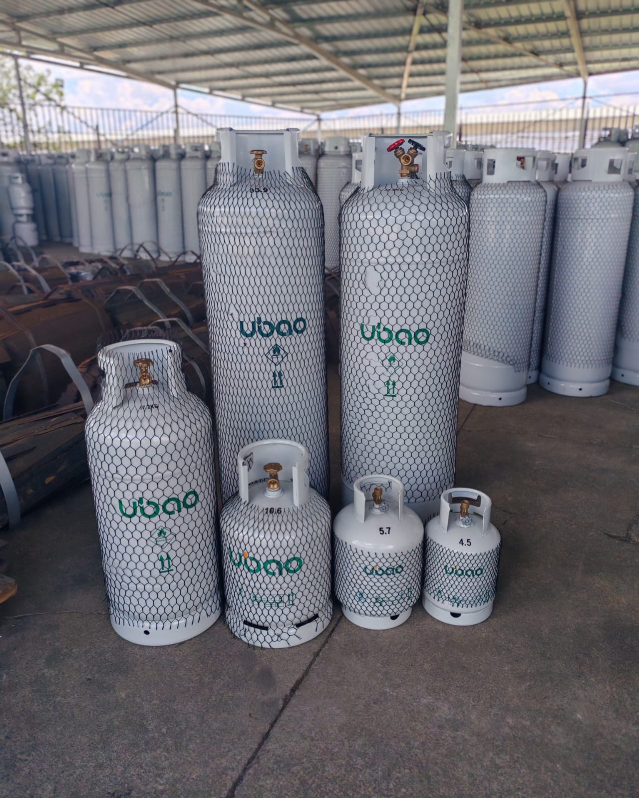 MIT Gas Cylinder Range